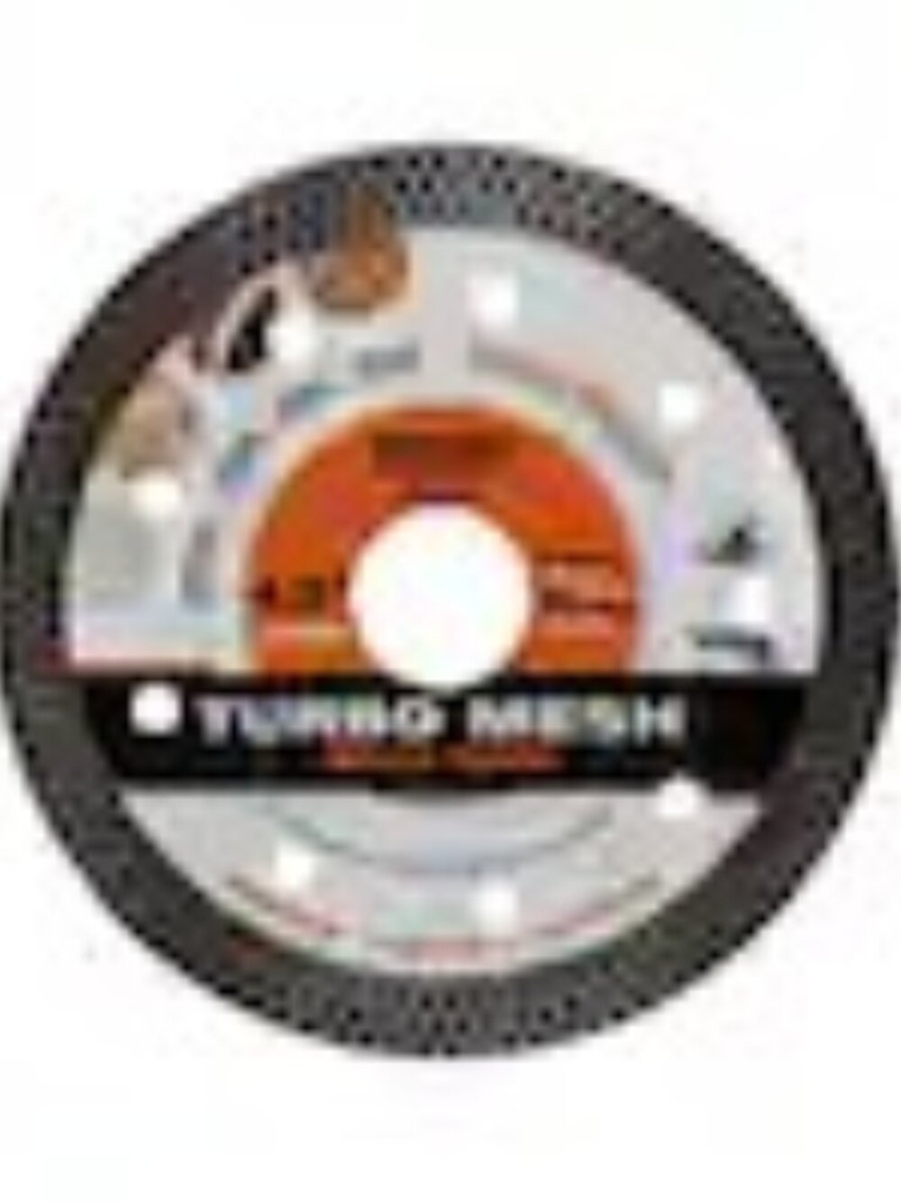 RIDGID 4.5 in. Continuous Rim Blade with Mesh Rim - Picture 2 of 4